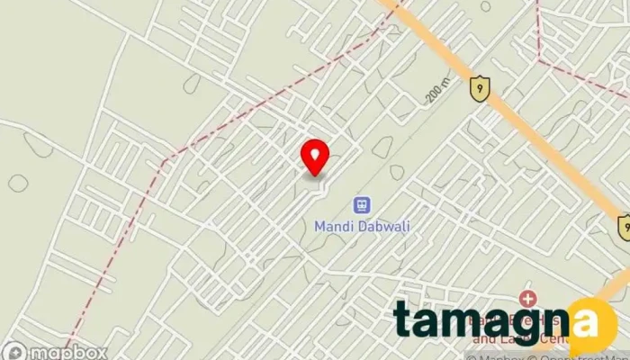 map of Karan Telecom Electronics store in Mandi Dabwali