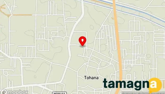 map of KATARIA TRADERS Electronics store, Wholesaler in Tohana