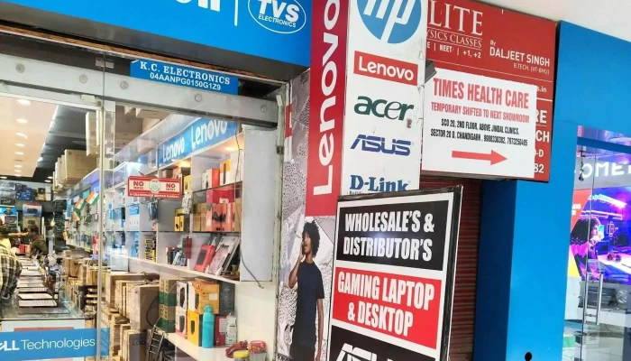 Kc Electronics -   Laptopsprinterscomputers Gaming Pc Components Wholesale Shop Area - Chandigarh