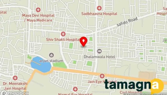 map of KG Computers Computer repair service in Jind