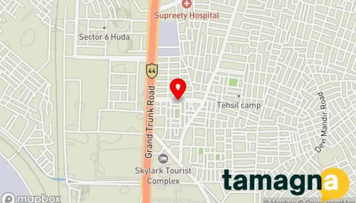 map of KRISHNA COMPUTERS & COMMUNICATION Computer store, Cell phone store in Panipat
