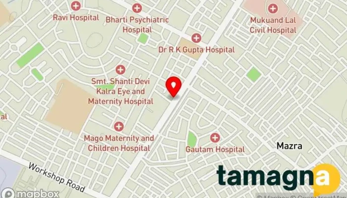 map of Krishna Computers Computer store in Yamuna Nagar