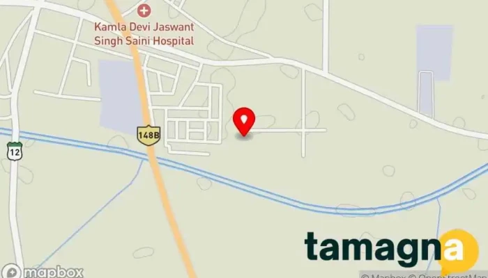 map of Krishna RO Sale Service Parts Electronics store in Hansi