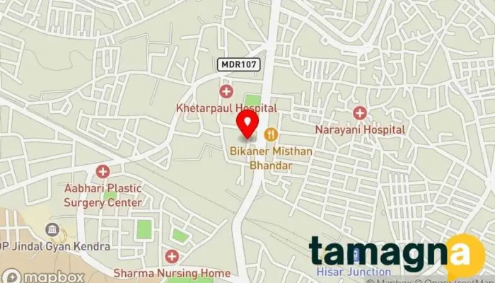 map of Laptop Point Computer repair service in Hisar