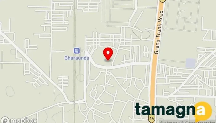 map of Laptop Repair Point Hardware store in Gharaunda