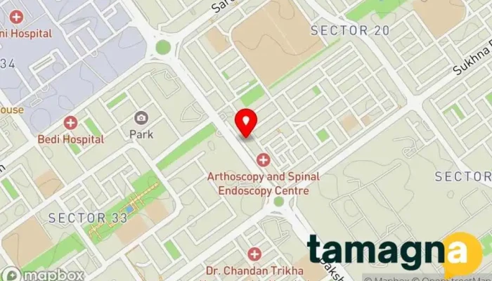 map of Lenovo Exclusive Store - Binary Infotech Computer store, Computer accessories store, Computer consultant, Computer desk store, Computer service, Computer software store, Computer wholesaler in Chandigarh