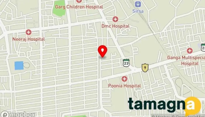 map of Lenovo Exclusive Store - Mehta Computers Computer store, Computer accessories store, Computer service, Computer software store in Sirsa
