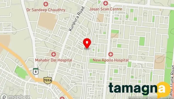 map of Lenovo Exclusive Store - Simple Technologies Computer store, Computer accessories store, Computer service, Computer wholesaler in Karnal