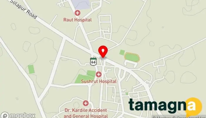 map of LG BEST SHOP - APNA ELECTRONICS AND MOBILE Electronics company in Indapur