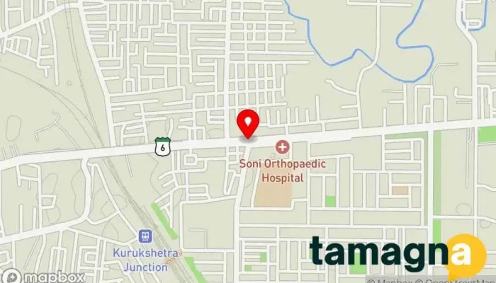 map of M J Computer Shop Computer repair service, Camera store, Computer accessories store, Computer service, Computer wholesaler, Security system installation service in Kurukshetra