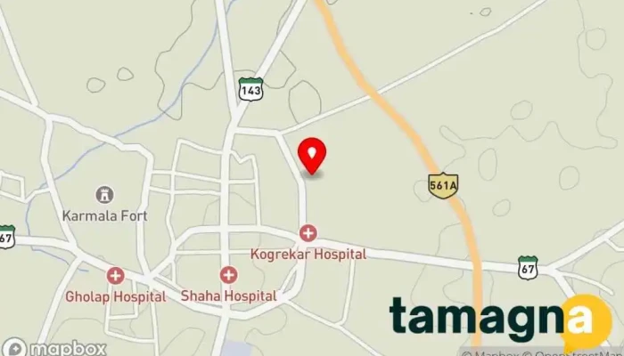 map of M Tech Distributor Karmala Computer store in Aditya Plaza