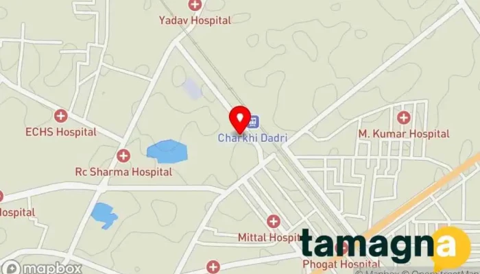 map of MA Creation Marketing agency, Branding agency, Chartered accountant, Digital printing service, E commerce agency, Graphic designer, Local government office, Market researcher, Web hosting company, Website designer in Charkhi Dadri