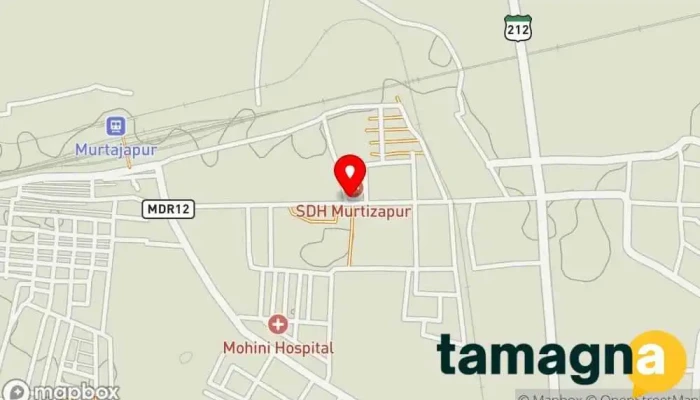 map of Maha E Seva Kendra Computer support and services in near by Gov Hospital