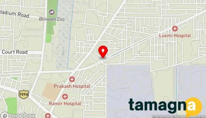 map of Mahadev Cctv Solutions &All Security Systems Computer store in Bhiwani