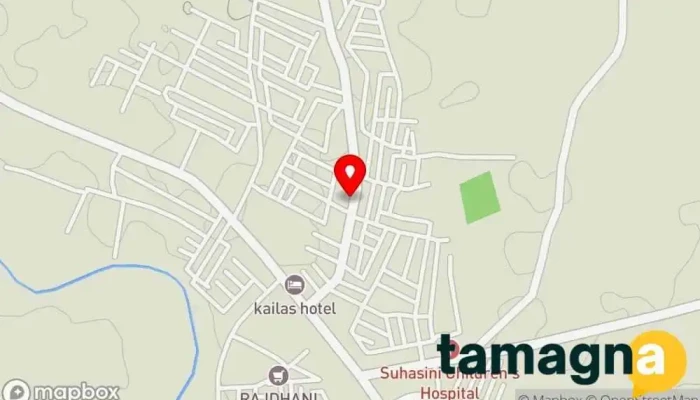 map of Mangalmurti Multi Services Prop : Rajendra Bhosale Computer store in Sambhaji Colony