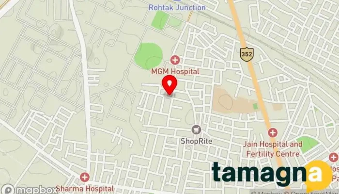 map of Manish computer point Stationery store in Rohtak