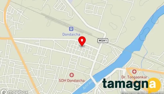 map of MANUDEVI COMPUTER CENTAR Internet cafe, Cafe in Dondaicha