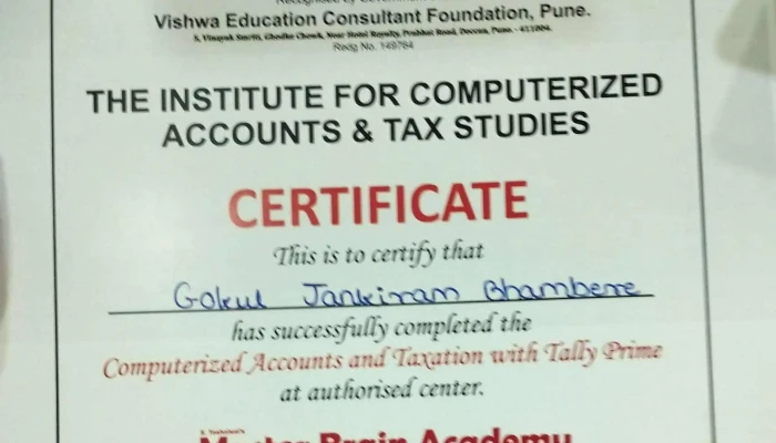 Master Brain Academy -  Location - Akola
