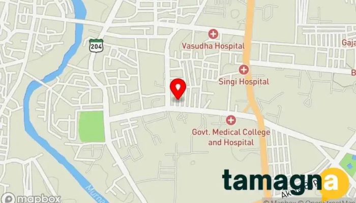 map of Master Brain Academy Accounting school, Accounting firm, Computer software store, Computer training school, Educational institution, Software company in Akola