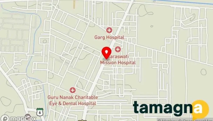 map of Maurya & Bharti moblies Computer store in Pehowa