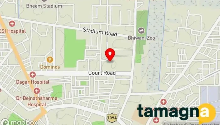 map of ME ONLINE WORK Computer store in Bhiwani