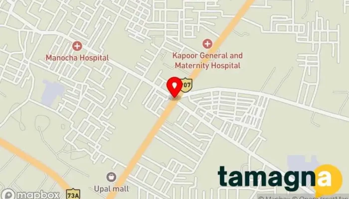 map of MEGA MOBILE STORE Electronics store in Jagadhri
