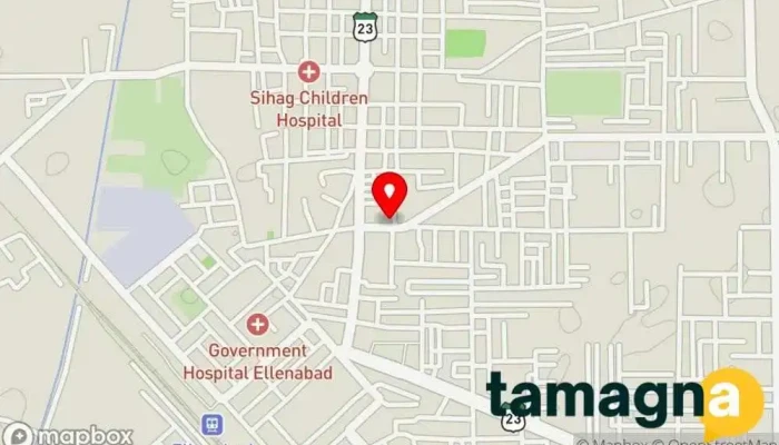map of Mehta Photo State Computer store in Sirsa, Ellenabad