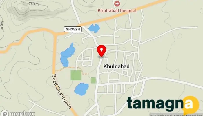 map of METRO MULTI SERVICES KHULDABAD Aadhaar center in Shujauddin complex