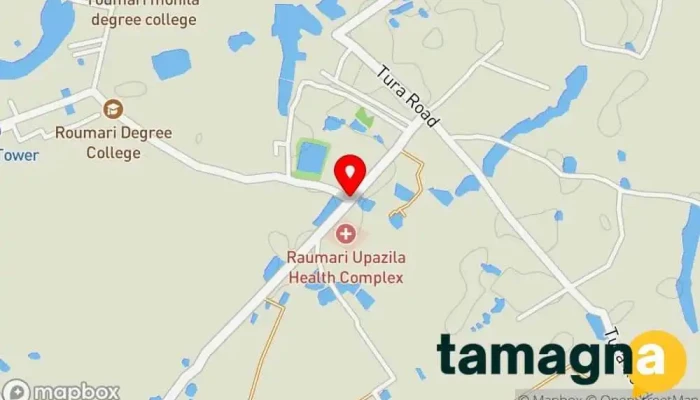 map of মিঠু কম্পিউটার Computer repair service in Rowmari