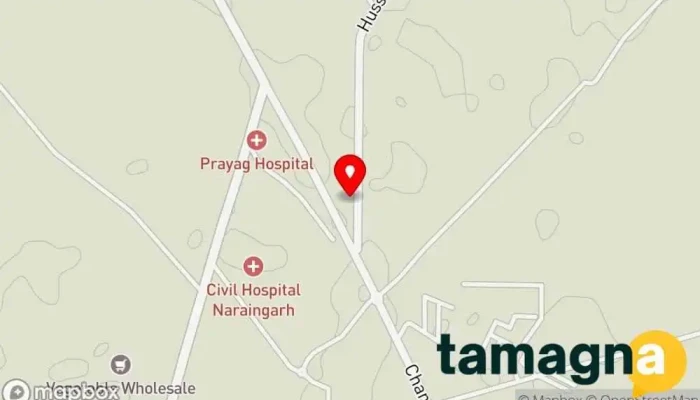 map of Mobile wala Cell phone store in Naraingarh