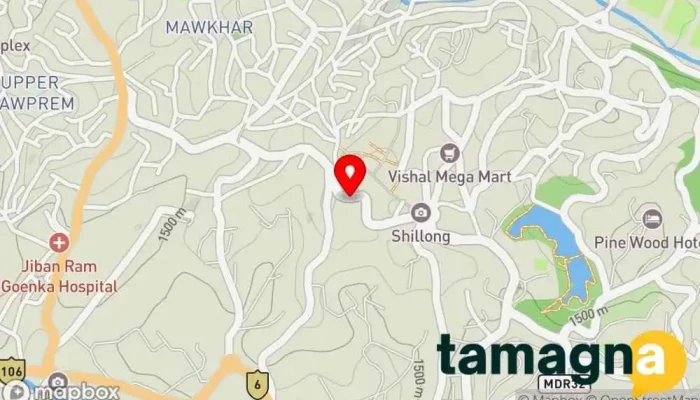 map of M/s Gadgetz Mobile phone repair shop, Camera repair shop, Computer repair service, Electronics repair shop in Shillong