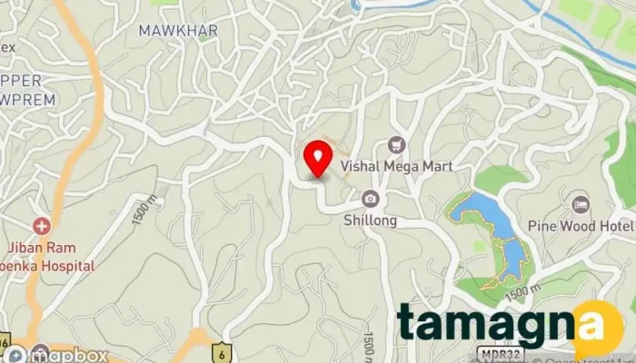 map of MS MEGHALAYA COMPUTER Computer store in Shillong