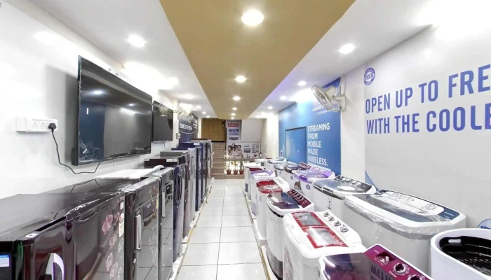 Muskan Electronics Trunk House Street View 360deg - Bhiwani