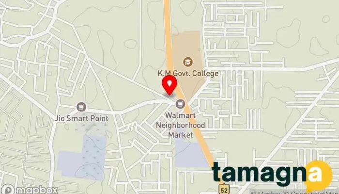 map of NAIN MOBILE CENTER Electronics store in Narwana
