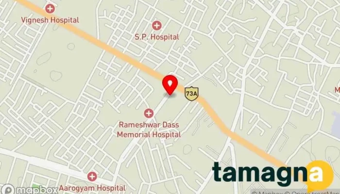 map of Nandini Electronics Electronics store in Jagadhri