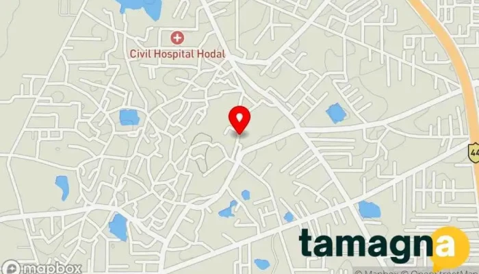 map of Naresh Photo State Shop Computer store in Hodal