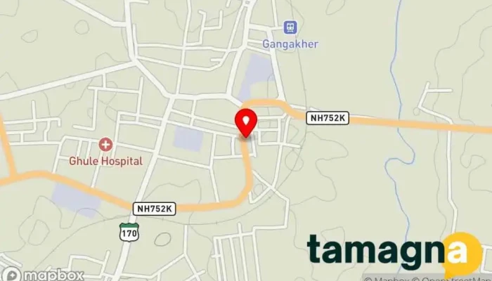map of Narhire Computers Association / Organization in Gangakhed