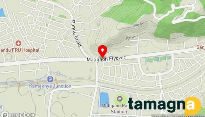 map of Natraj Distribution - ND Next Computer store in Guwahati