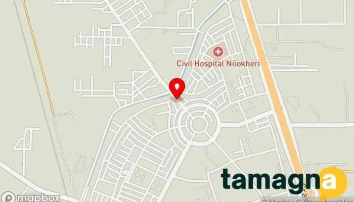 map of New Katyal Electronics Electronics store in Nilokheri