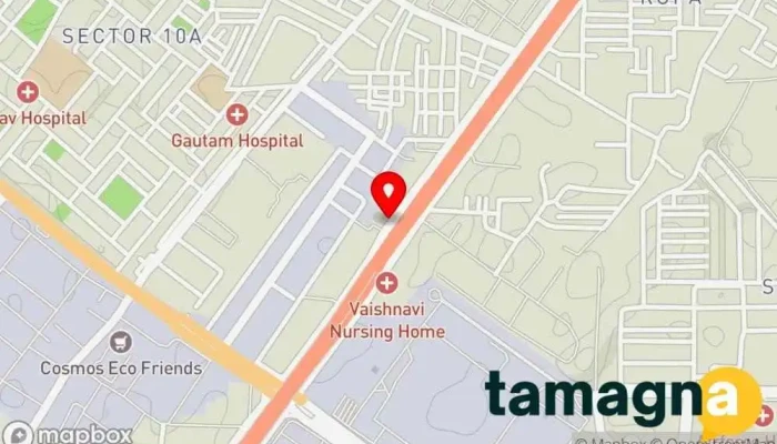 map of Nitek Infotech Private Limited Computer support and services, Computer hardware manufacturer, Computer networking service, Computer security service, Computer store, Corporate office in Gurugram