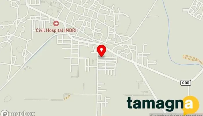 map of OM COMPUTER Computer accessories store in Indri