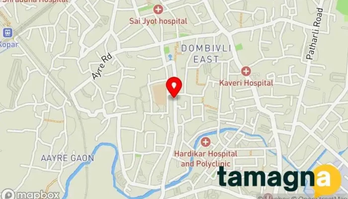 map of Om Sai Enterprises Energy equipment and solutions, Battery store, Computer accessories store, Computer repair service, Computer service, Computer software store, Computer store, Solar energy system service, Solar energy equipment supplier, Used computer store in Dombivli