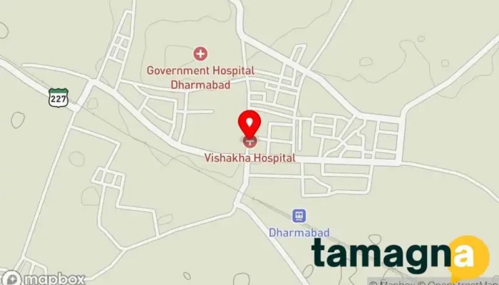 map of पाटील कंप्यूटर मध्ये MS-CIT, Tally, DTP, Office Assistance Software training institute in Dharmabad