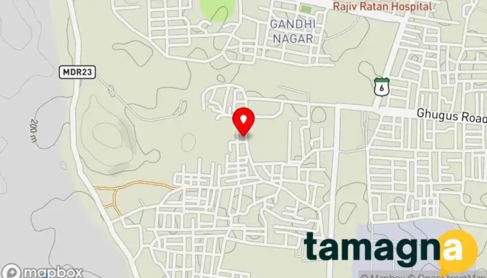map of Paras Electronics Electronics store in Ghugus Basti