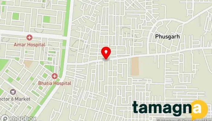 map of Paul Studio Computer store in Phusgarh Part, Karnal
