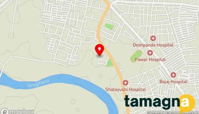 map of Pavan Comuters Majalgaon Computer desk store in Gajanan Mandir Rd