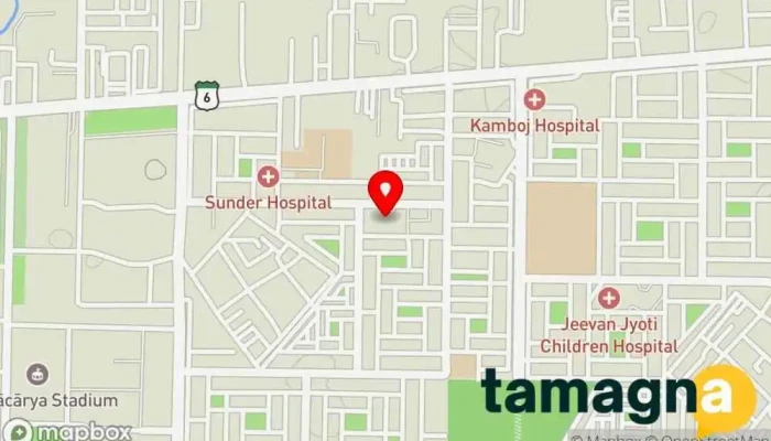 map of PC Computers Computer support and services in Kurukshetra
