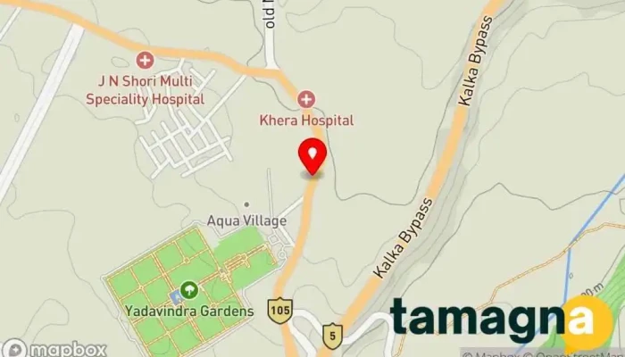 map of PCRN JEWELLERS Jewelry store in Pinjore
