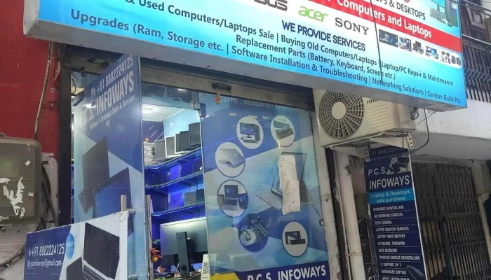 Pcs Infoways Computer Shop Refurbished Premium High Quality Laptops Desktops Store Sales Purchase Services Repairing Latest - Gurugram