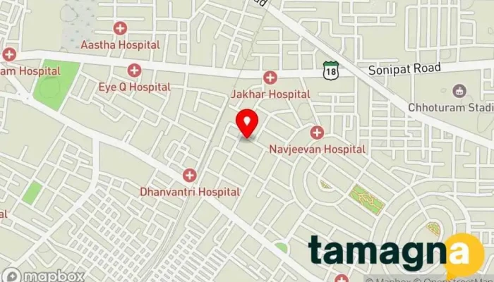 map of Perfect Computers Computer repair service in Rohtak